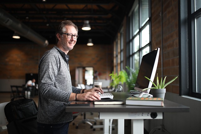 professional trainer portrait office